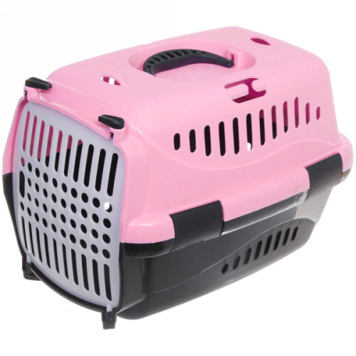 Переноска для животных "ЛЮБИМЫЙ БРО", цвет розовый, 42*31*25см/до 7кг (Лейбл)