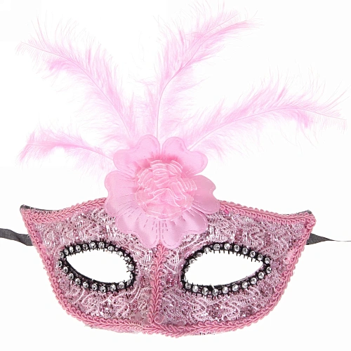 Маска карнавальная Незнакомка, микс_5