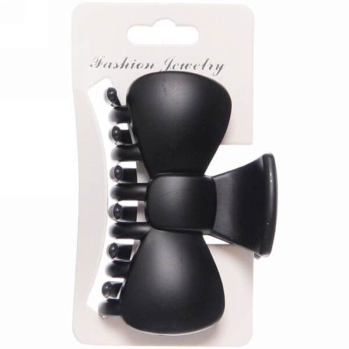 Заколка-краб для волос на блистере Diana Collection - Sia, микс 4 цвета, 7,5см _12