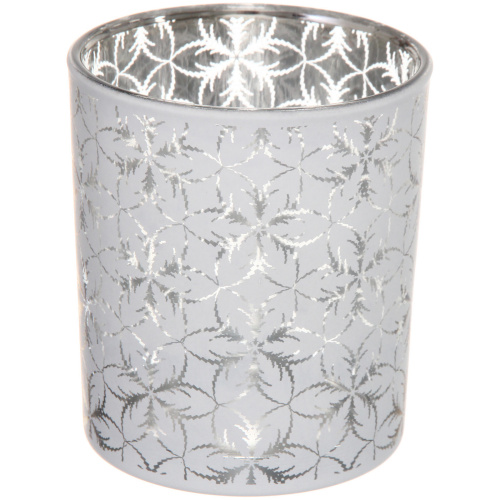 Подсвечник "Фантазия" 8,5*10 см, Белый