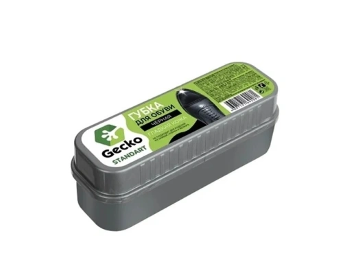 Губка для обуви"GECKO" черная 