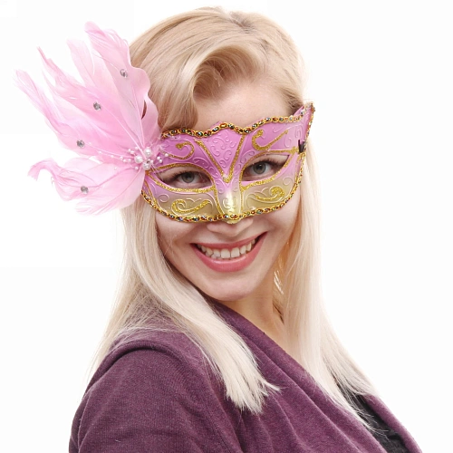 Маска карнавальная Венецианский вечер, микс_3
