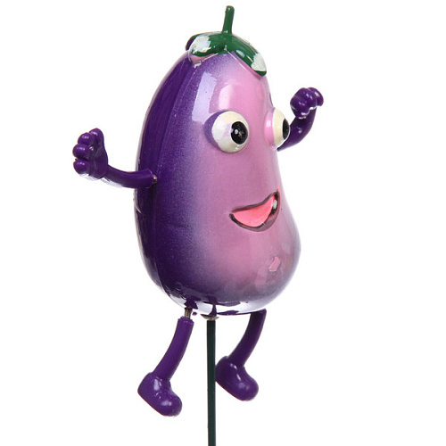 Фигура на спице Веселый баклажан (фигурка 12 см)_3