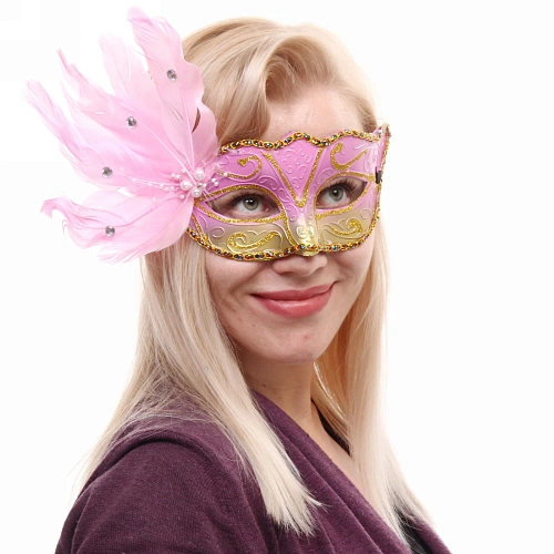 Маска карнавальная Венецианский вечер, микс_6