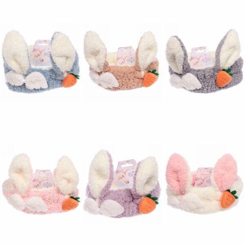 Повязка на голову "Little bunny- Lucky", микс 4 цвета, 20*6 см (подвес Единорожек)
