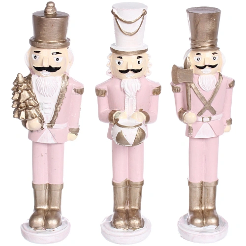 Фигурка Сказочный солдат 5,5621 см, Розовыйшампань (микс)_2