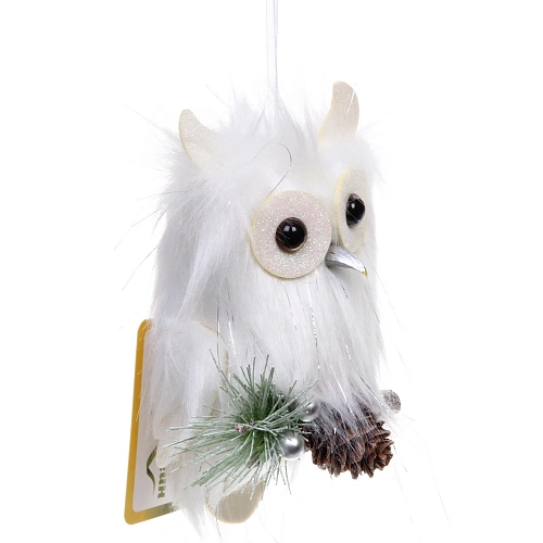 Подвеска Мудрая совушка 1810 см, белый_10