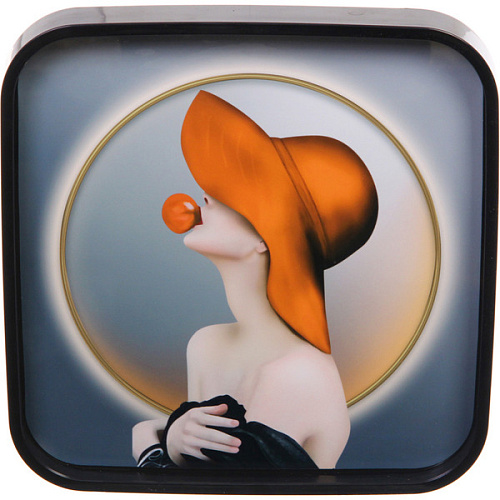 Часы настенные + пано 2шт  HOME STYLE Обольщение, черный корпус_14