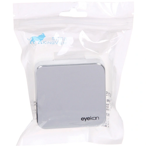 Набор для хранения контактных линз МАРЦИПАН, с зеркалом, цвет серебро, 636232см, (пакет с подвесом)_6