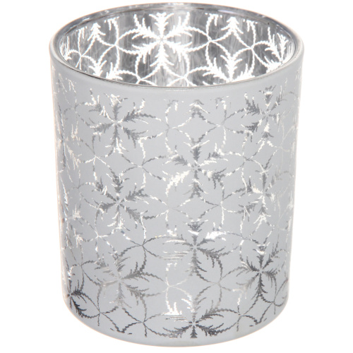 Подсвечник "Фантазия" 7*7,8 см, Белый