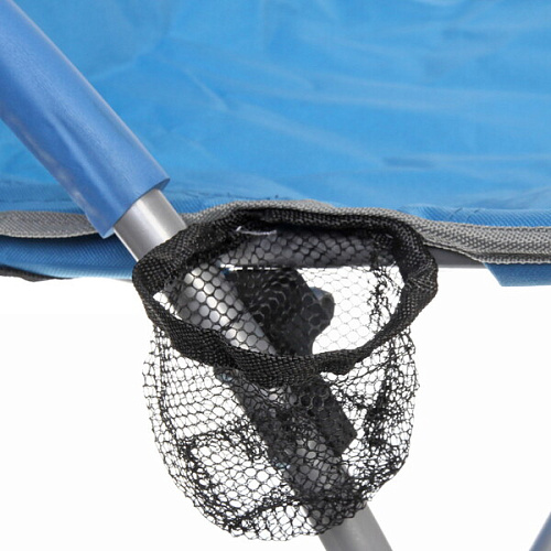 Кресло складное с подлокотниками до 100кг 545070 см синее_6