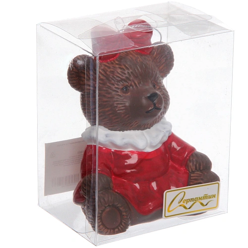 Ёлочная игрушка Милая медведица 7,569,5 см_6