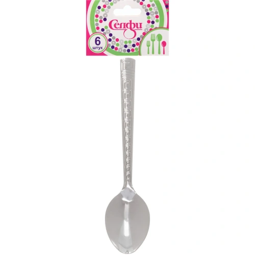 Набор ложек столовых 6шт "Греческий узор" 