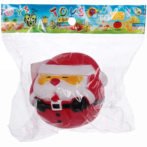 Игрушка для собаки Новый год-Дед Мороз 7,5см SC-232_5