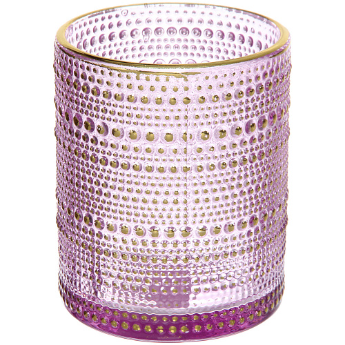 Подсвечник "Хрустальный блеск" 10*12,5 см, Лаванда