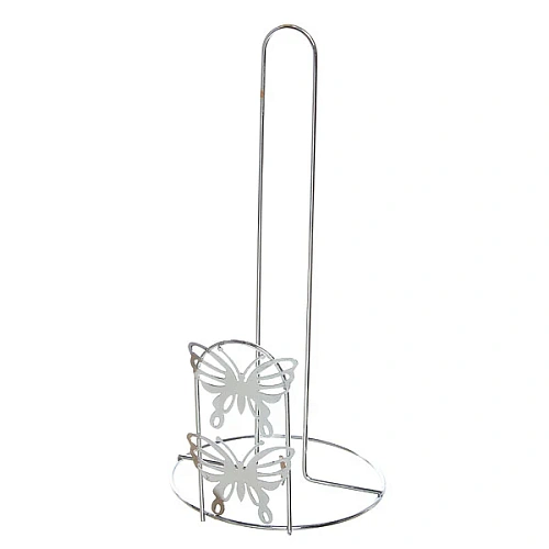 Держатель для бумажных полотенец металлический "Бабочка" 