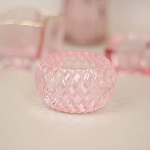 Подсвечник Грация 7,54,3 см, Розовый нежный_5