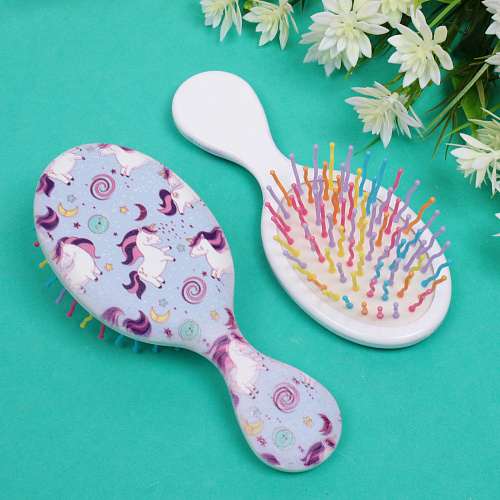 Расческа массажная детская MaMiKa, Единорожки, 135см (Разработка РЦ Восток, pvs коробка)_5