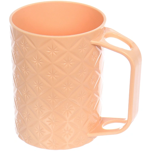 Кружка пластиковая 500мл Узор, микс цветов_11