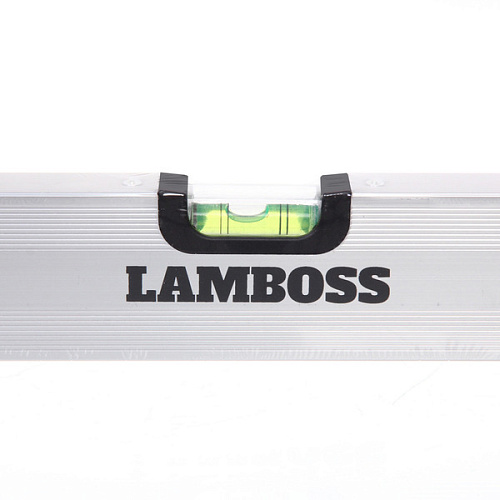 Уровень строительный алюминиевый Lamboss, 3 глазка, 60см_9