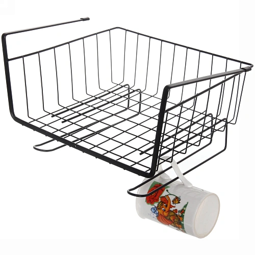 Корзина навесная полочная Brownie282618см_4