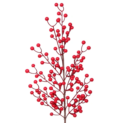 Ветка декоративная Рябиновое богатство 85 см_3