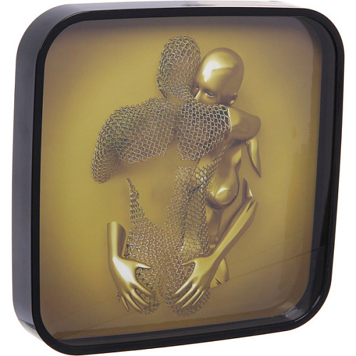 Часы настенные + пано 2шт  HOME STYLE  Любовь, черный корпус_15