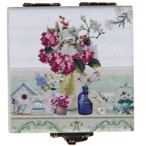 Шкатулка деревянная с зеркалом МАРЦИПАН, ароматная вербена, 656545см (в коробке)_5