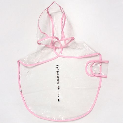 Дождевик для крупных пород собак KOMFORT, прозрачный, р XL_6