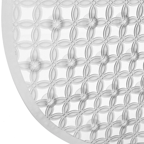 Коврик в ванну 64х34 Куба серый_3