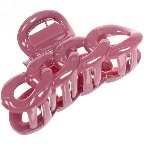 Заколка-краб для волос  на блистере Magic Gloss, кольца, микс 6 цветов, 6,5см (Кокетка)_10