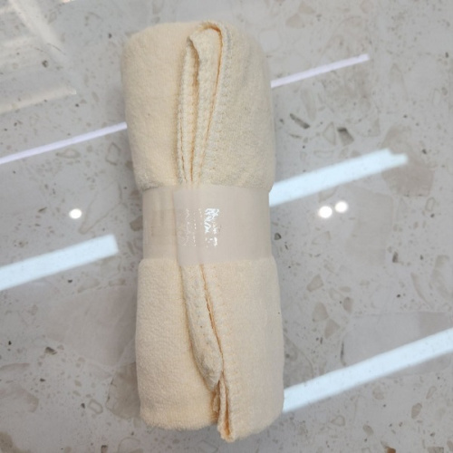 Полотенце кухонное "UNICO", 34*72 см, цвет кремовый, микрофибра 300 гр/м2